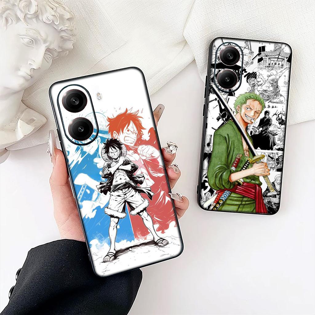 Luffy Roronoa Zoro Nami ONE PIECES Phone Case for Samsung Galaxy Note 20 9 10 S8 S10 Lite S9 Plus A54 A53 A21S S10E A17 Cover