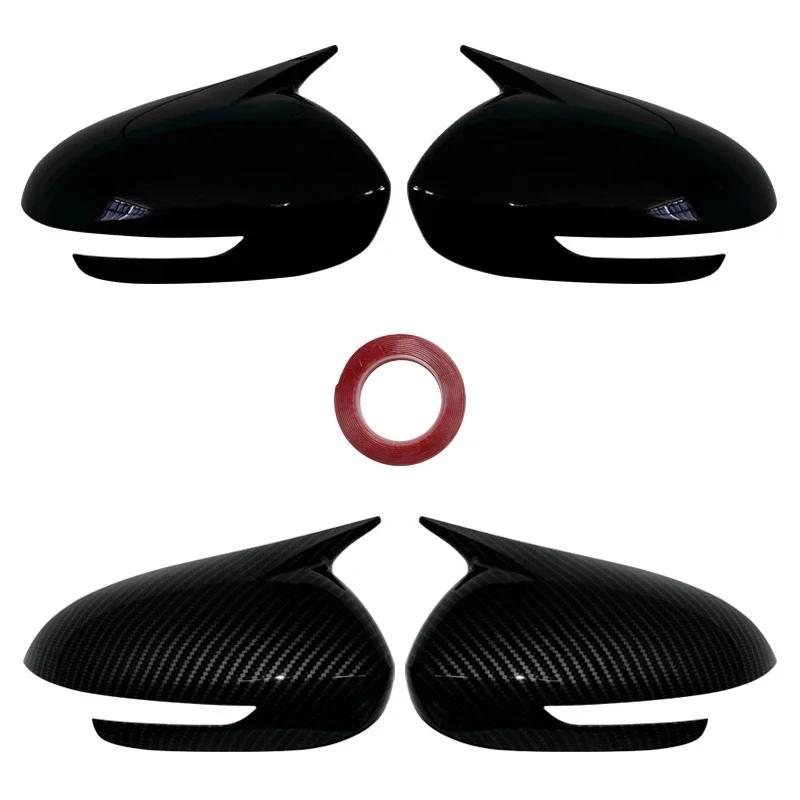 Накладка на боковое крыло глянцево-черного цвета для автомобиля KIA KX5 и Sportage 2016 - 2019, накладка для украшения зеркала заднего вида