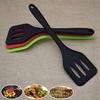 Heat Resistant Slotted Spatula Food Grade Silicone One Piece Design Fish Turner