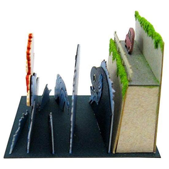 Sankei Studio Ghibli Мини Пони на скале Пони бежит по воде Рыба Бумажная модель Немасштабный MP07-39