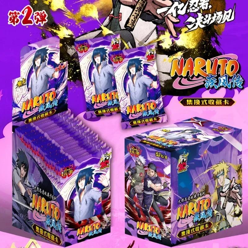Official Genuine Naruto Card Reversal Chapter Naruto Sasuke Konoha's Ninja Road Hyuga Hinata Anime Collection Card Toy Gifts