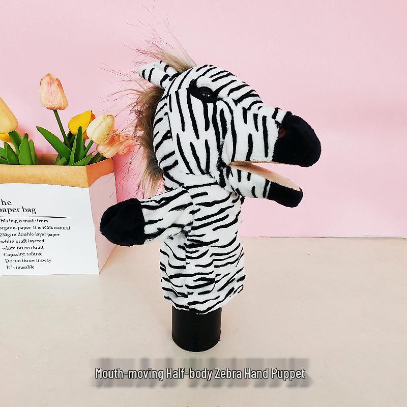 Мультяшная Животная Кукла-перчатка Плюшевая Кукла для Интерактивной Игры Детей