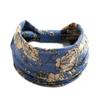 New Boho Cotton Wide Headband for Women Cashew Leopard Flower Print Turban Headwrap Knot Hairband Bandana Girls Hair Accessories