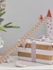 Wooden Christmas Advent Calendar Stairs Funny Santa Climbing Travel Desk Staircase Decoration Home Christmas Countdown Ornaments