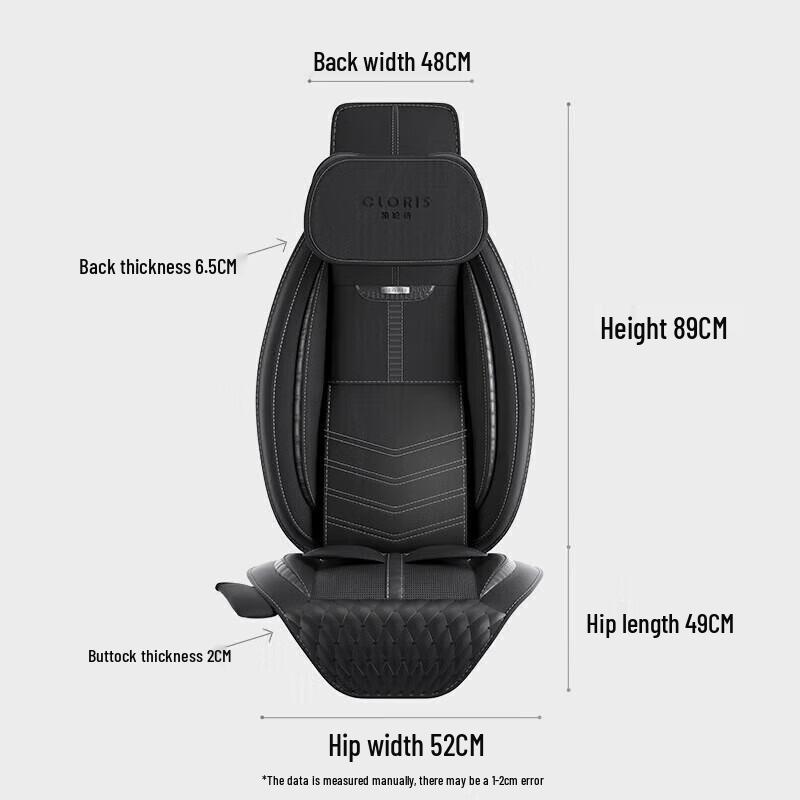 CLORIS Full Body Back & Neck Massage Cushion for Car & Home CN plug (adapter included)