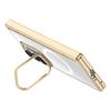 Transparent case for Samsung Galaxy Z Fold 8 Ultra, with stand and glass for external screen, for MagSafe, gold frame