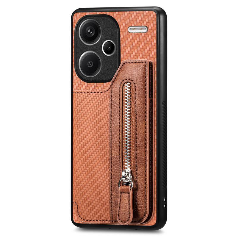 For Xiaomi Redmi Note 13 Pro 5G 4G Case Zipper Wallet Leather Back Cover For Redmi Note 13 Pro Plus Case Note 13 13Pro Funda