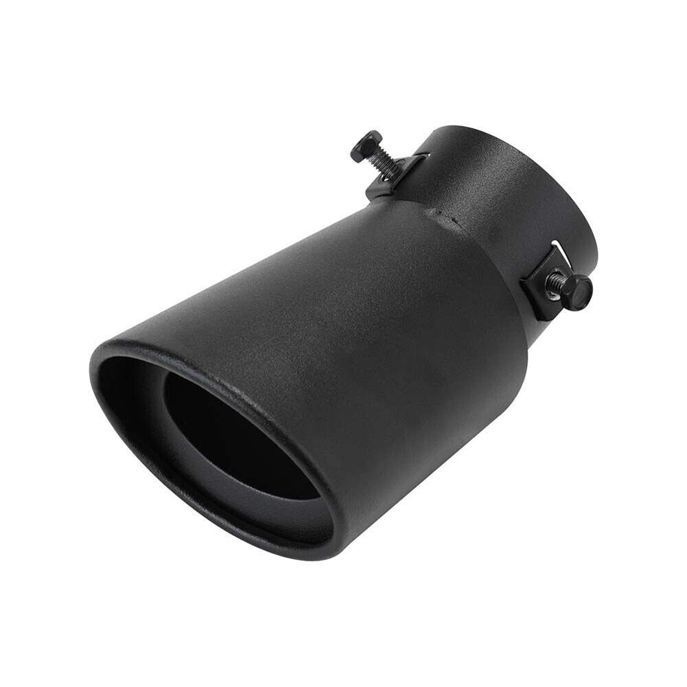 Задняя выхлопная труба автомобиля, наконечник глушителя, хвостовая часть выхлопной трубы из нержавеющей стали, 63 мм, изогнутые модифицированные детали