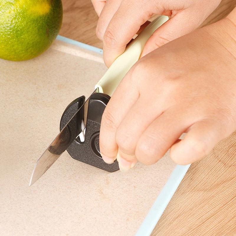 Портативная мини-точилка для кухонных ножей, аксессуары для походных кухонных ножей, точилка для ножей, камень