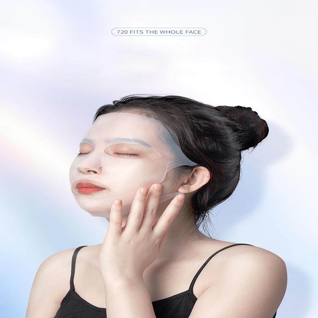 Силиконовая маска для лица, женский инструмент для ухода за кожей, подвесная маска для лица, гель-лист, многоразовые подтягивающие средства против морщин, укрепляющие уши, фиксированные инструменты