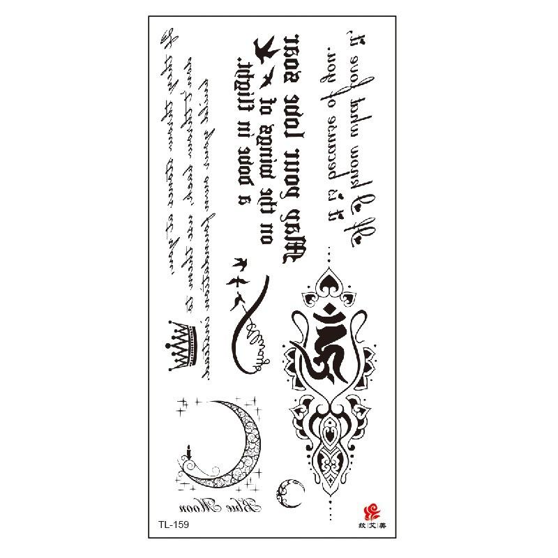 Детская наклейка-татуировка «Русалочка», мультяшная милая принцесса, набор для имитации татуировки на воде