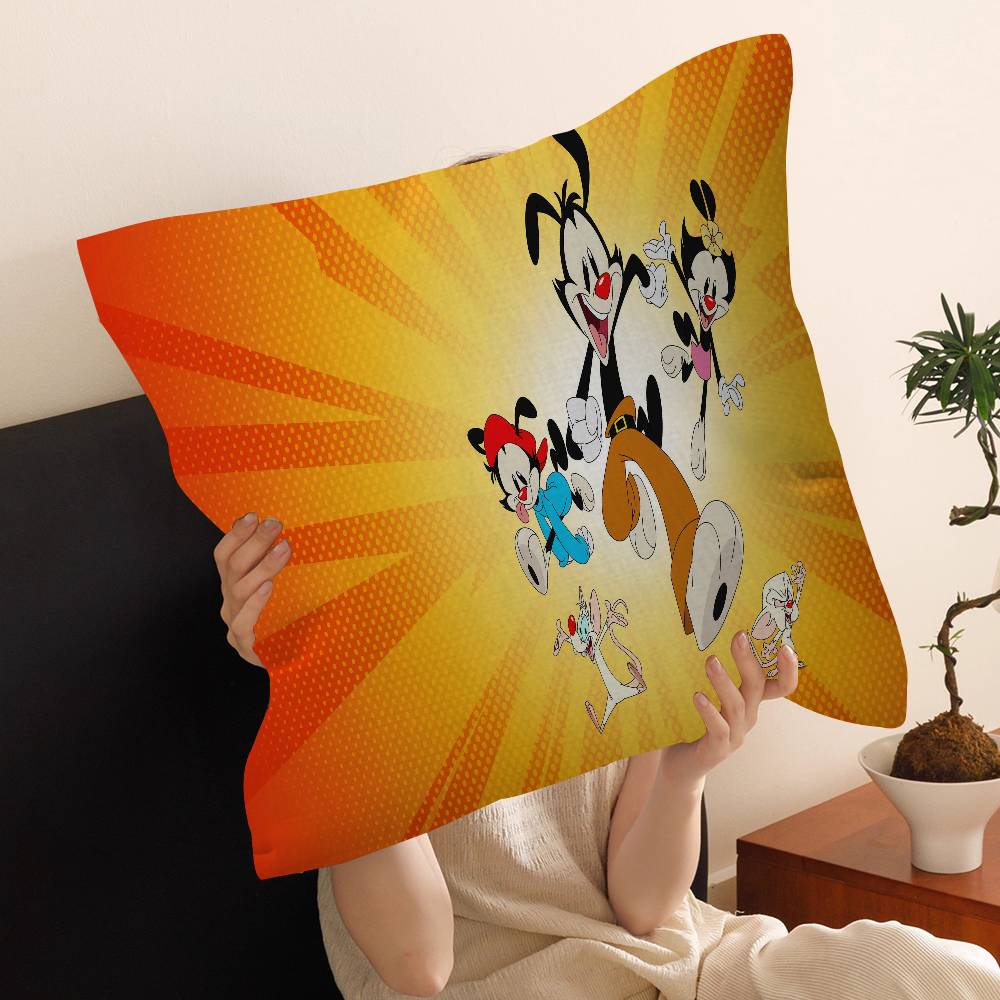 Мультфильм Animaniacs 45*45см Наволочка Декоративная Наволочка для Подушки Домашняя Наволочка для Подушки на Диван
