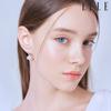 Серьги-гвоздики 14K Lori с кубическим цирконием (Золотая булавка) ELGPEE446