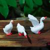 Resin Duck Decoration for Fish Tank and Outdoor Garden Micro Landscaping Water Features