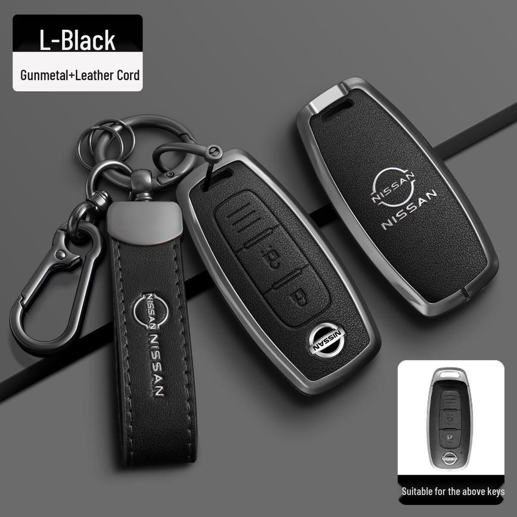 Подходит для крышек ключей Nissan Teana 14-го поколения, Sylphy, Qashqai, T-Roc, X-Trail, Tiida, Kicks, Murano и других моделей.