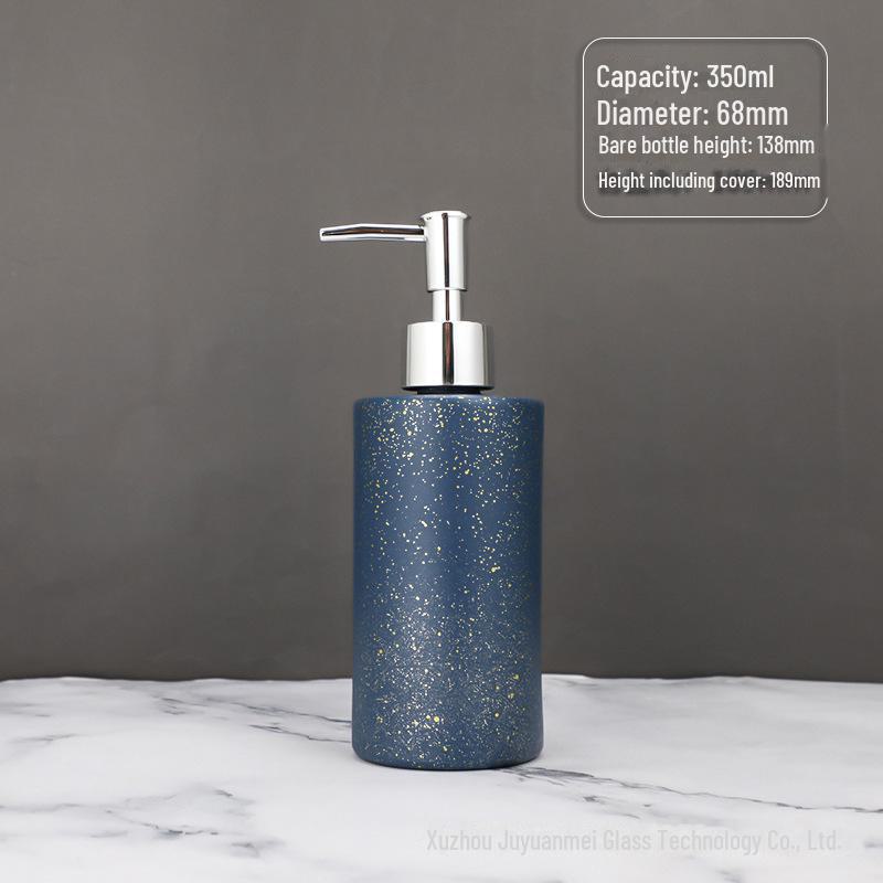 Стеклянный флакон для лосьона и мыла в скандинавском стиле для дома, дезинфицирующее средство для рук и гель для душа в отеле