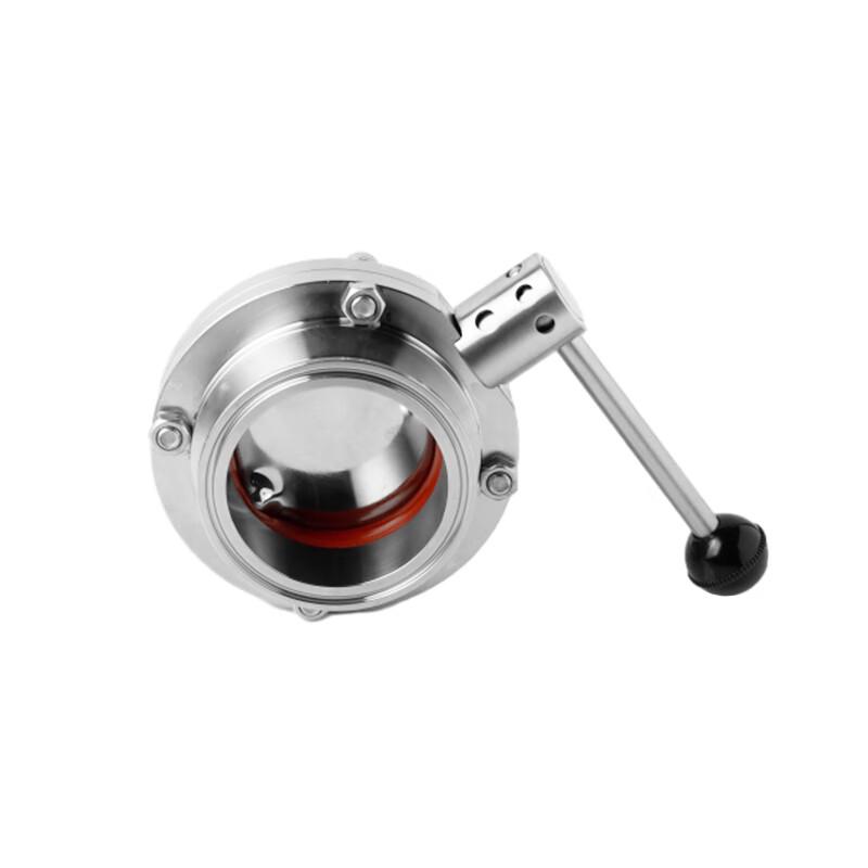 Yusu 304 Stainless Steel Sanitary Quick-Install Butterfly Valve