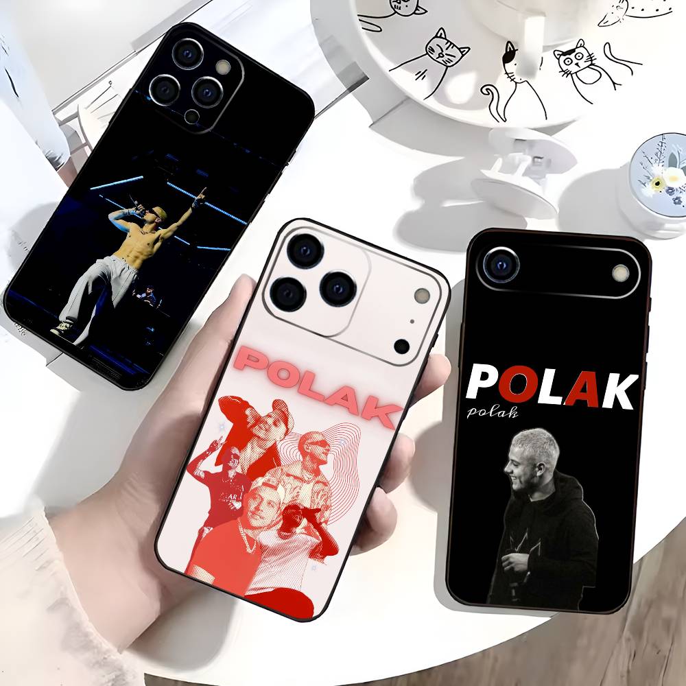 Чехол для телефона PLK French Rapper для IPhone 17,16,15,14,13,12,11,Plus,Pro,Max,Plus,XS, мягкий чехол Черный силикон