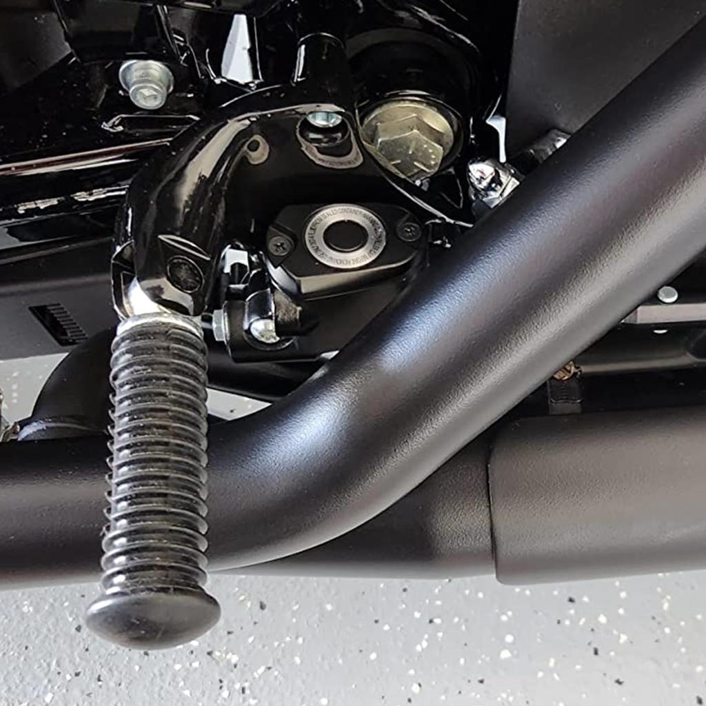 HDBUBALUS Motorcycle Rear Passenger Footpegs Tandem Step Kit Compatible with Harley Sportster Iron XL 883 2014-2022