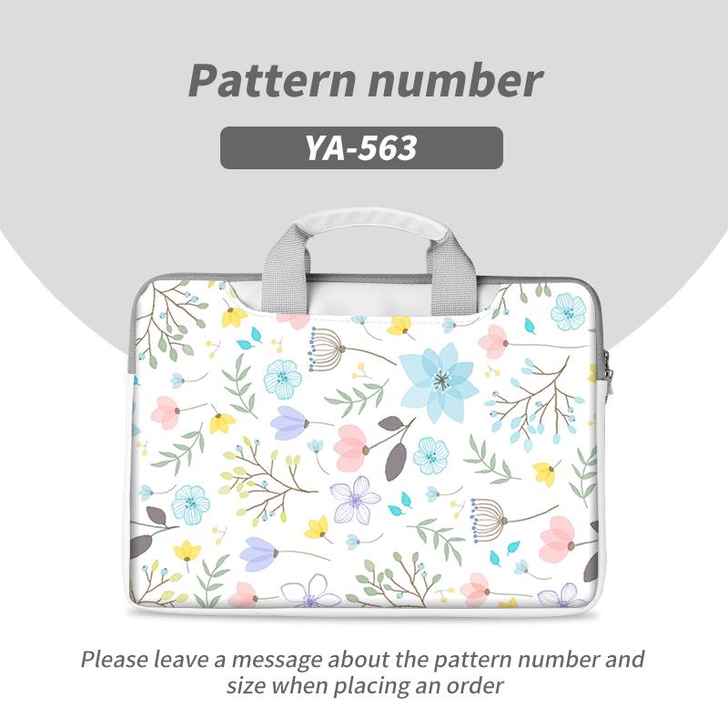 Laptop Bag Computer Case Laptop DIY Inclined Shoulder Messenger Hand Bag 12 13.3 14 15.6 17 Inch for Macbook/HP/Lenovo/ Acer