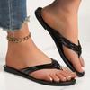 Мода Женская обувь Женские сандалии Летняя обувь 2024 Повседневные сандалии на плоской подошве Женские шлепанцы Летние тапочки Zapatos Mujer Пляжная обувь