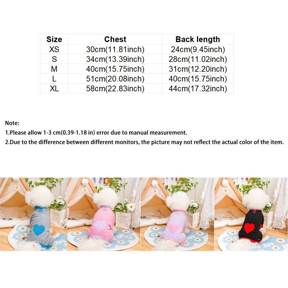 Warm Dog Towing Suit Comfortable Dog Four Legged Clothing Dog Pajamas  Autumn Winter