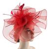 Elegant Headwear For Women Fascinators Flower Feather Hat For Bride Tea Party Cocktail Wedding Church Comfort Headbands