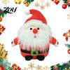 Christmas Party Entertainment Santa Claus Rhythm Beat Toy, Interactive Musical Plush Doll with Dual Motion Soft Skin Friendly Sensor for Kids,