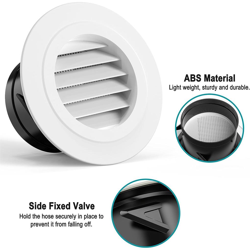 ABS Air Vent Vent Camper Roof Vent Rv Louver Vent Roof Vent For Boat RV Bathroom Office Home