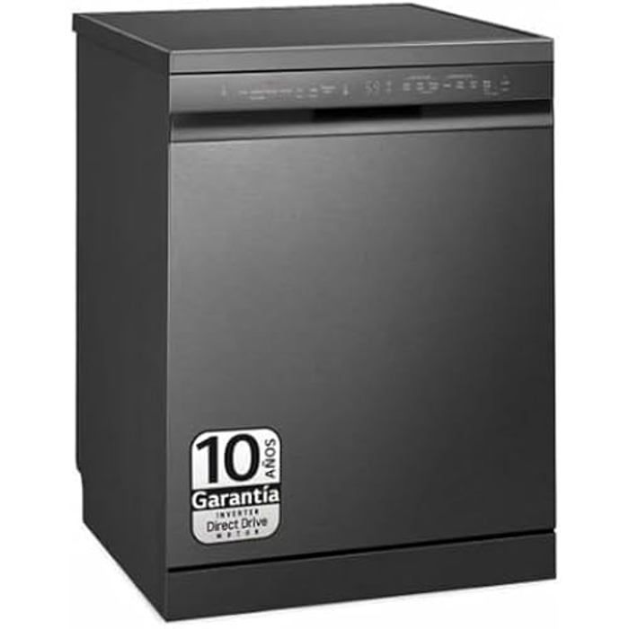 Lave-vaisselle - LG - DF365FMS.ABMQEES - Noir - 60 Cm - Pose Libre