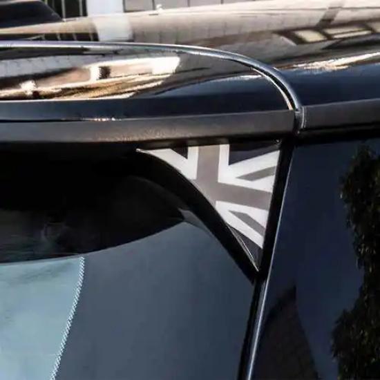 2 шт. Автомобильные Внешние Задние Хвостовые Плавники Спойлер Крыло 3D Наклейка Декаль для BMW Mini Cooper F56 Автомобильные Стайлинг Аксессуары