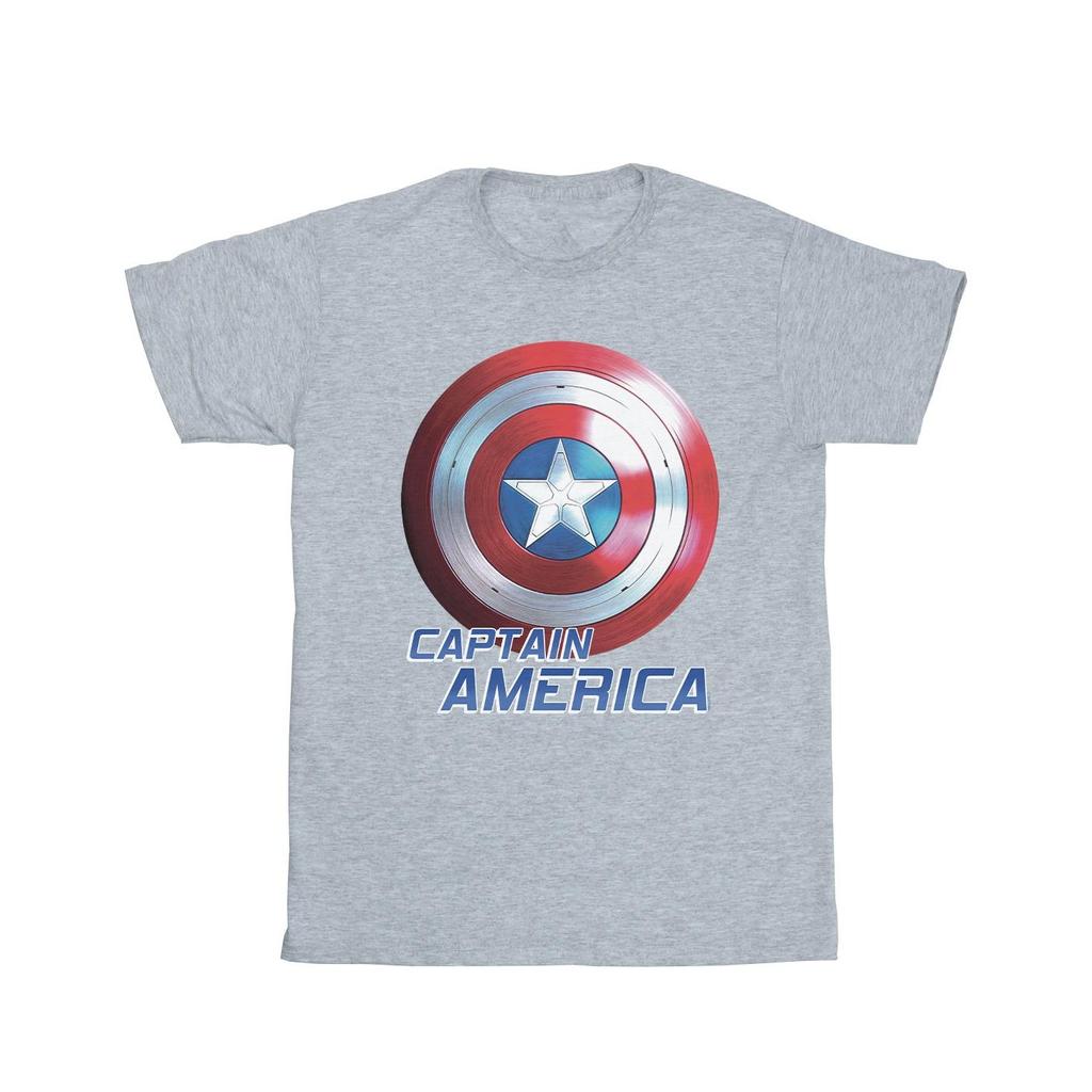 Marvel Mens The Falcon And The Winter Soldier Captain America Shield T-Shirt