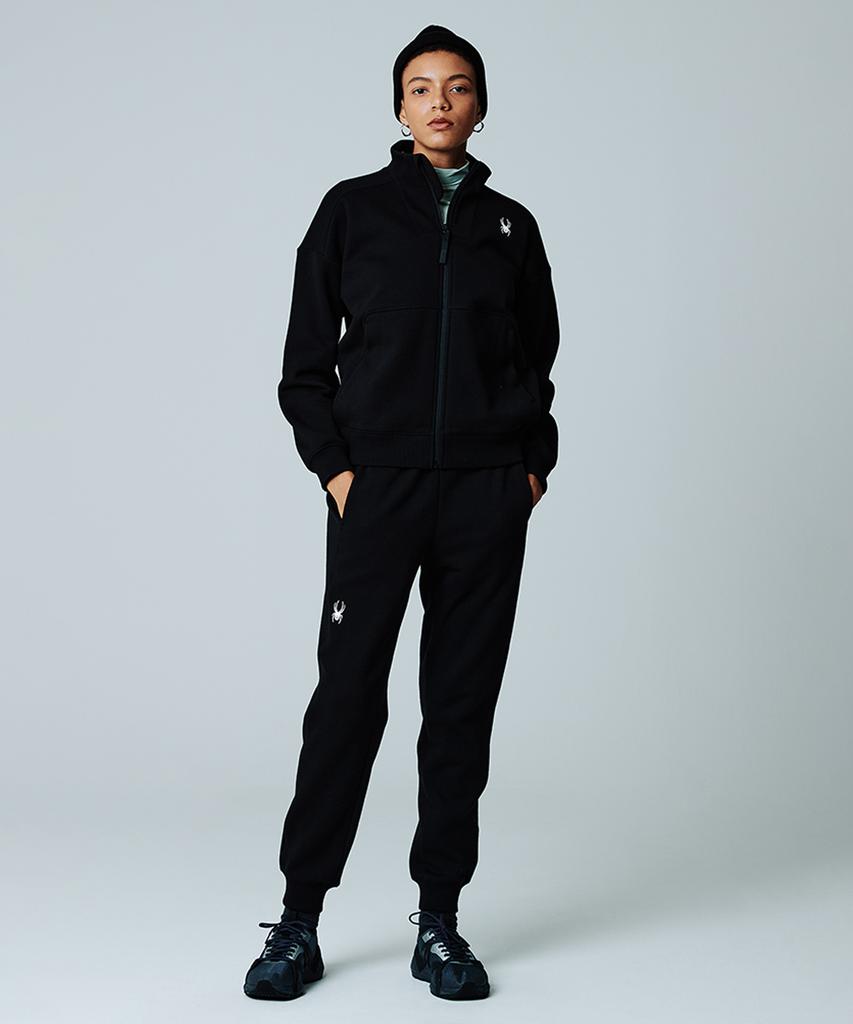 SPYDER Women'S Fleece-Lined Loose Fit Jogger Pants Spiwcnfp351Wblk