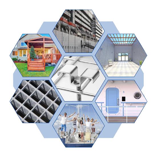 25 шт. Решетчатый зажим Седельные клипсы Оцинкованная сталь Легкая установка Надежная фиксация