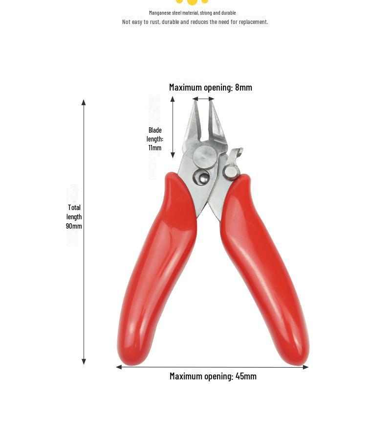 3,5-дюймовые мини-болторезы и диагональные плоскогубцы из нержавеющей стали