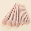 11pcs Professional Cosmetic Brushes Set Soft-bristled Brush Foundation Brush Eyebrow Eyelash  Women