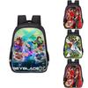 Школьный рюкзак Beyblade X Просторное отделение Унисекс сумка для повседневного использования