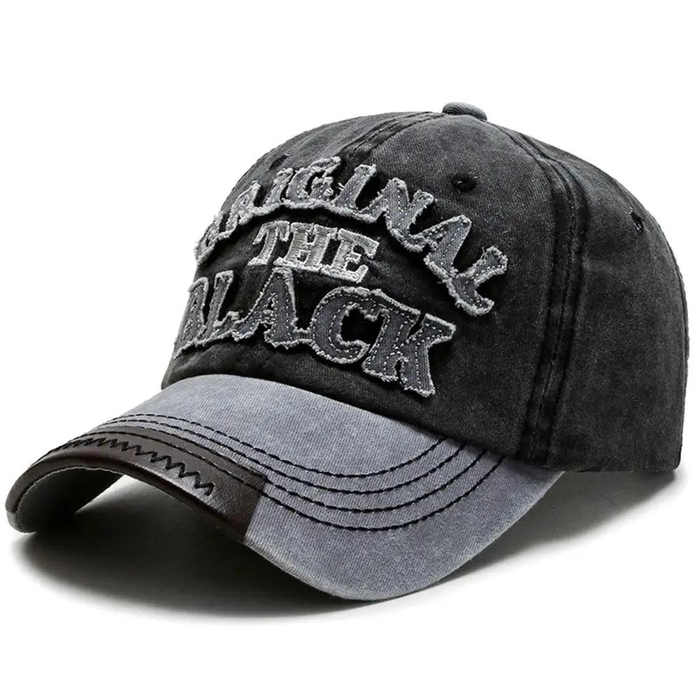 Хлопковая Бейсболка с Вышивкой Буквы W, Кепка Snapback, Кепка-Козырек, Шляпа, Потертая, Ношеная, Прилегающая Кепка Для Мужчин, Индивидуальные Кепки 2023