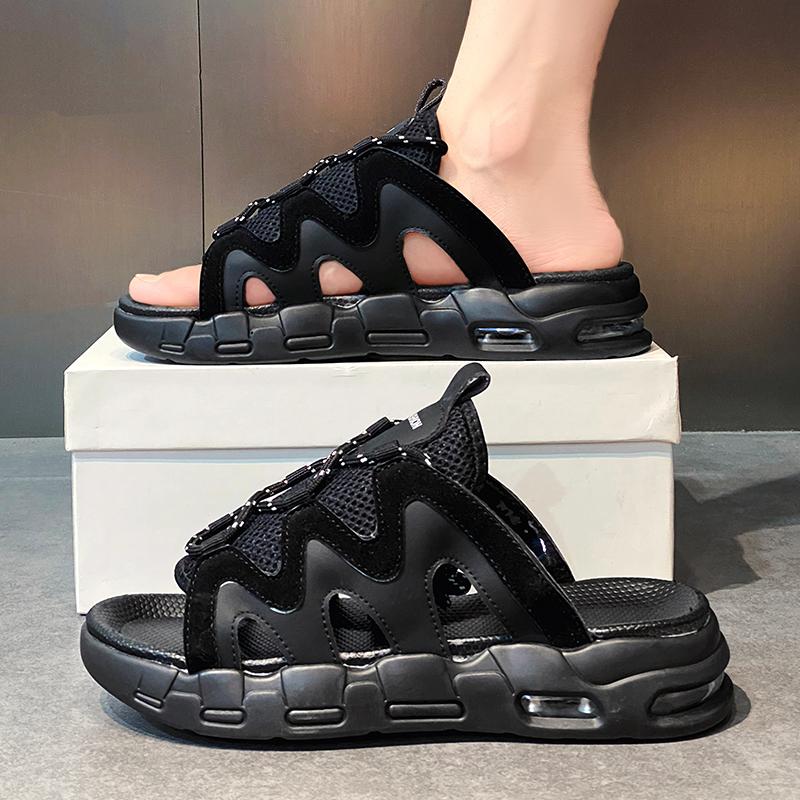 Fashion Fashion Men's Sandals Outdoor Summer Mans Slip-on Sports Casual Sandal for Men Wear-resistant Slipper Men Slip-on Shoe New Style