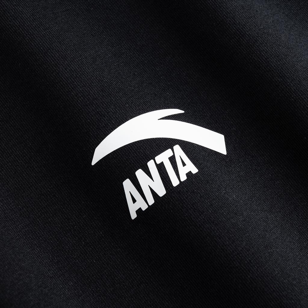 Anta Мужской вязаный спортивный свободный топ-майка Лето 2026 Мужские топы Базовый-Черный 952628115-2