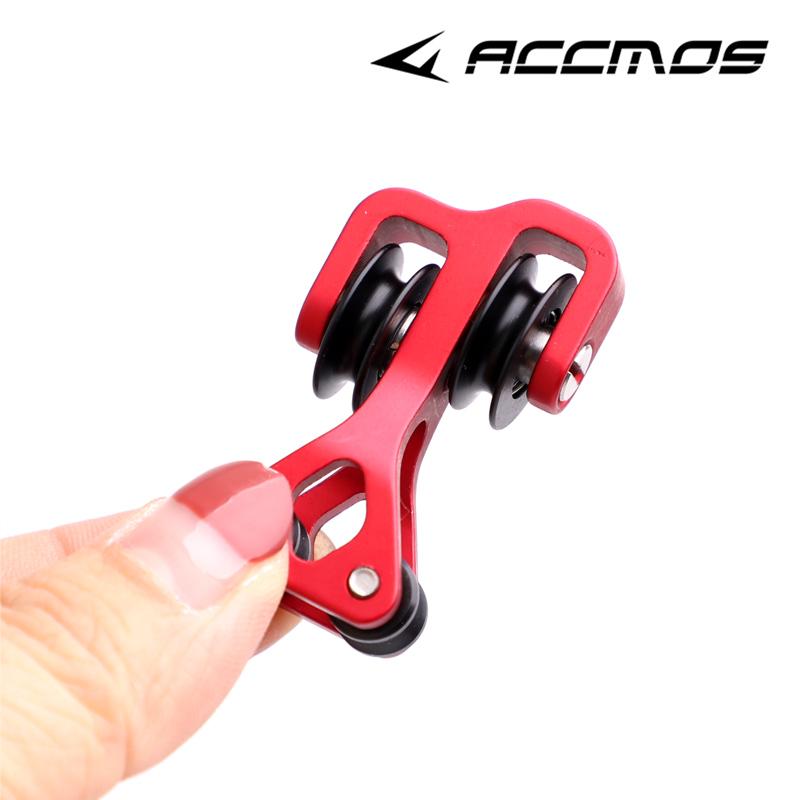 Ролик из алюминиевого сплава, направляющая для кабеля, 10 мм, 3/8 дюйма, разделитель тетивы, сменный ролик, разделитель тетивы, шкив для стрел