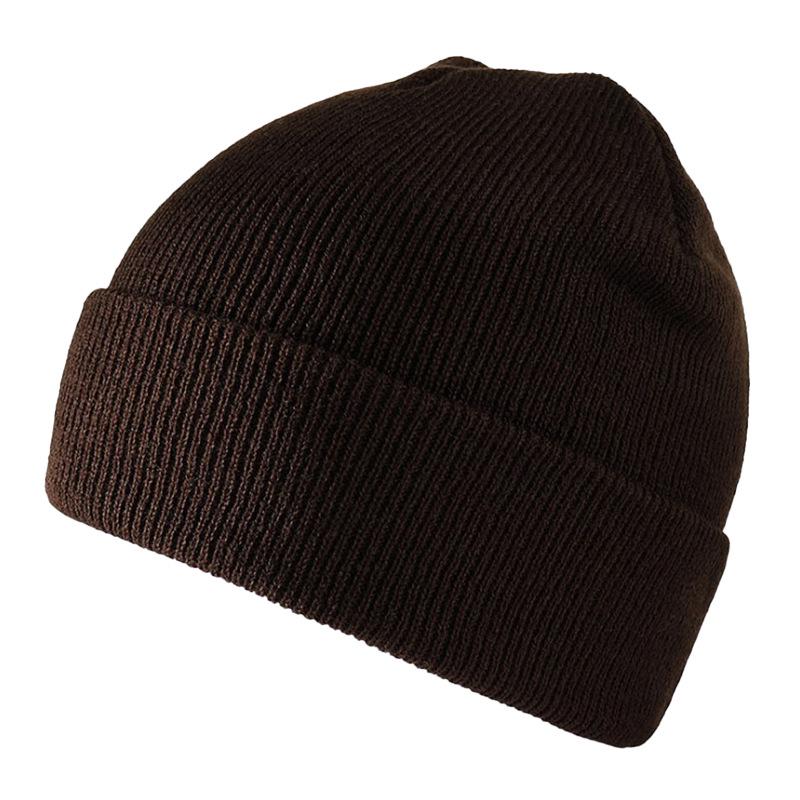 Унисекс Ретро Вязаная Шапка: Уличный стиль Осень/Зима