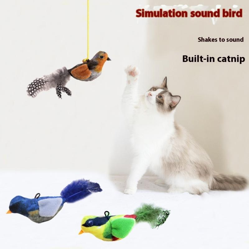 Interactive Plush Mouse Cat Toy With Night Fluorescence Simulation Mouse Cat Self Entertainment Indoor Pet Toy