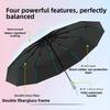 Waterproof Automatic Umbrella Strong Windproof Sunproof  Brolly Folding Umbrella  Sunshade
