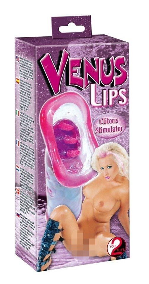 Venus Lips Clitoral Stimulator Vibrator