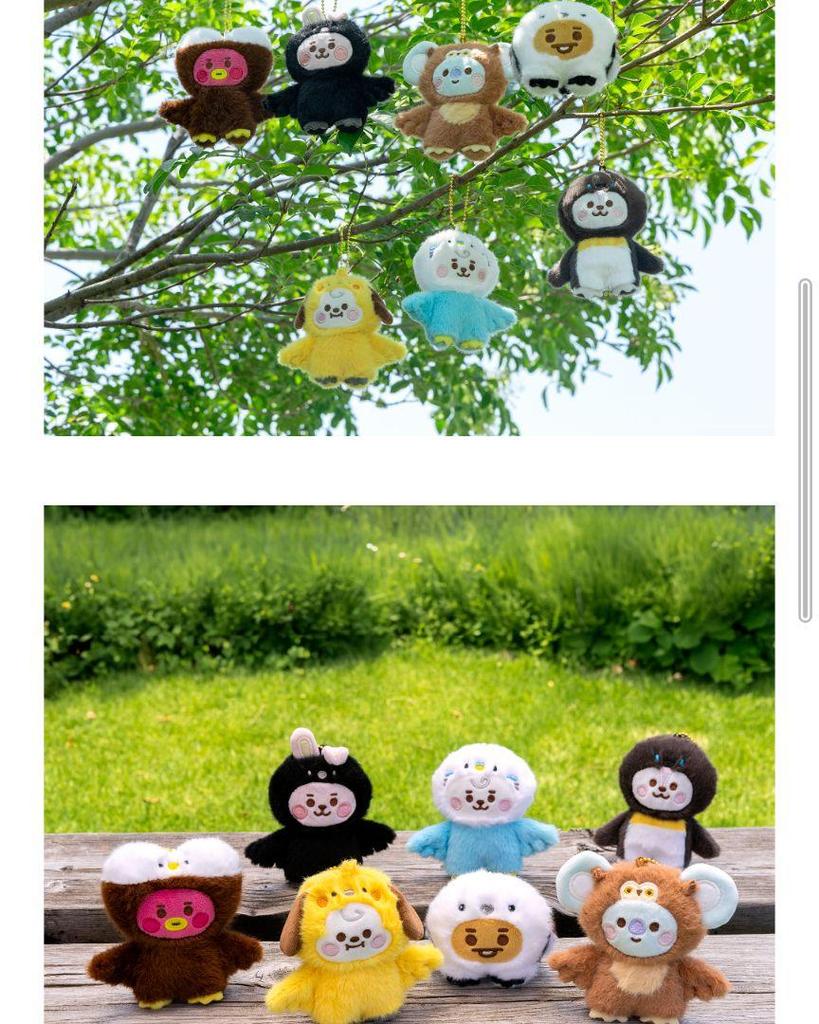 [USED] BT21 Baby Bird Mascot (Little Friends) CHIMMY