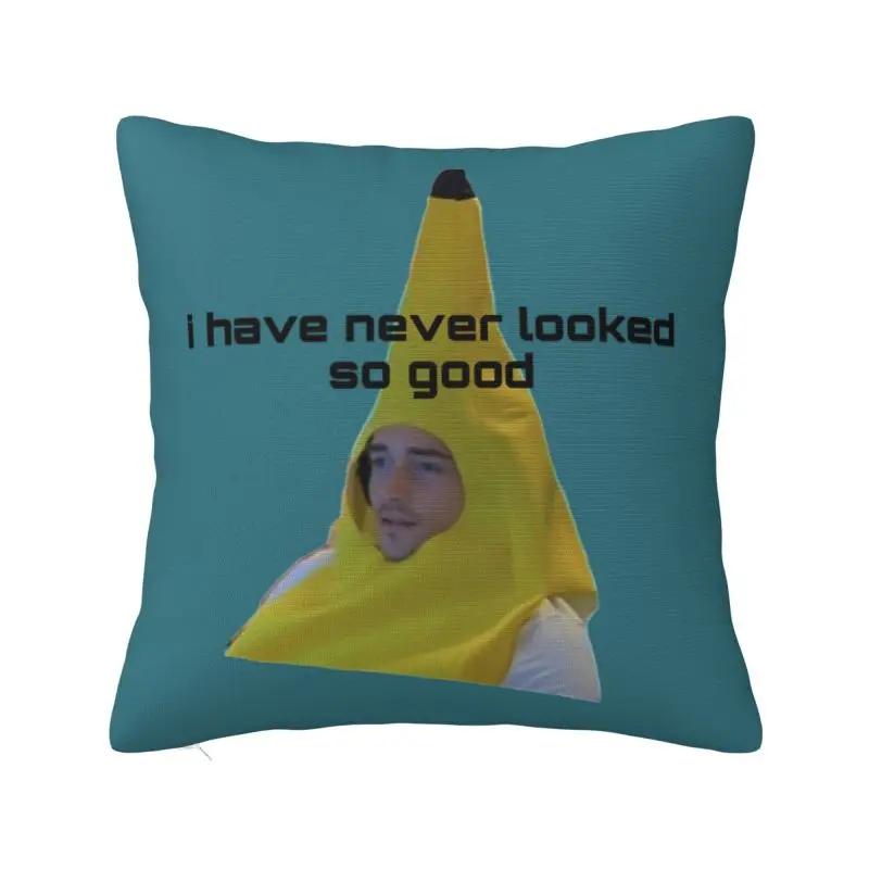 Banana Charles Leclerc Pillow Case 45x45cm Living Room Decoration Nordic Chair Cushion Cover Square Pillowcase
