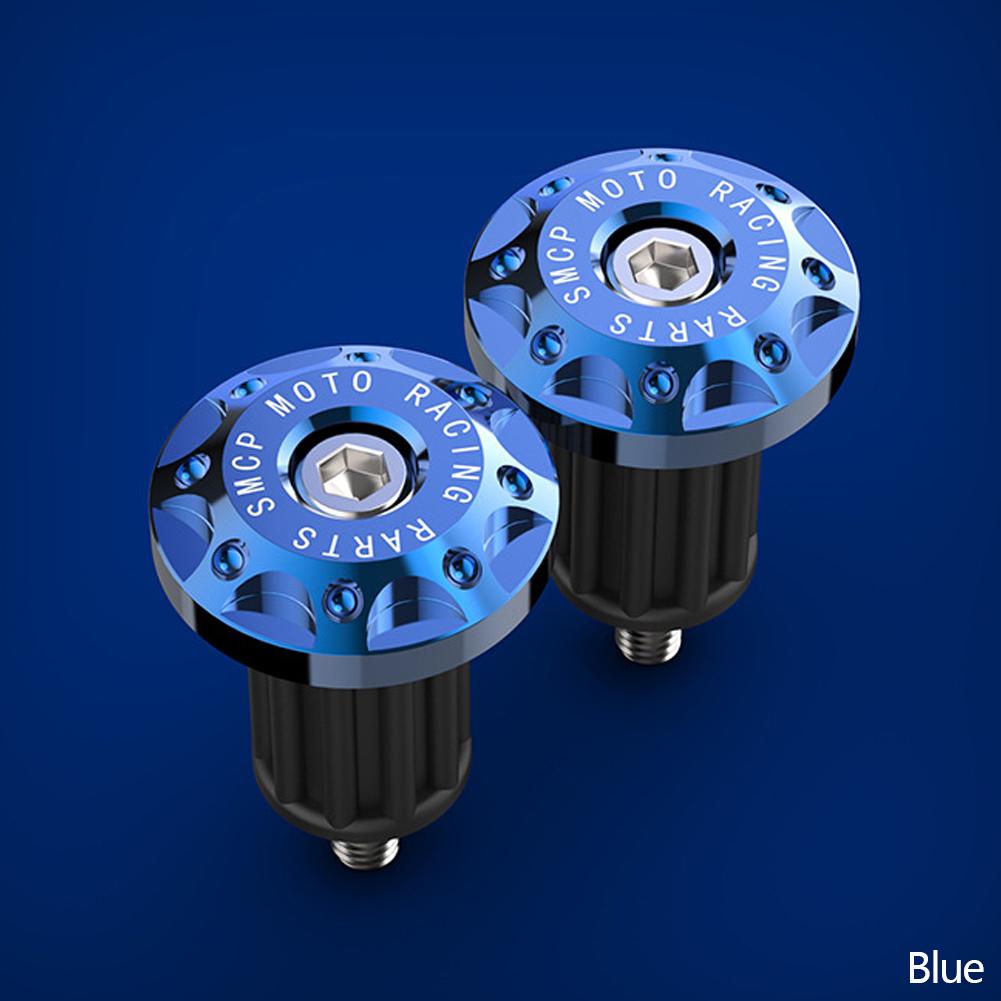 2PCS Motorcycle Handle Bar Ends Grips Moto CNC Metal Handlebar Counterweight Plug Slider Motor Bike Grips Dirt Bike Accessories