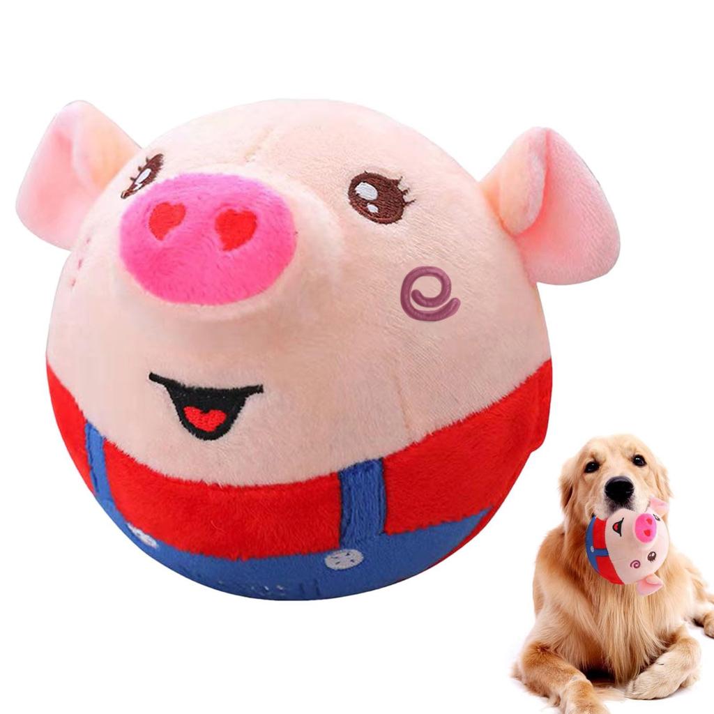 Active Moving Pet Plush Toy, Interactive Dog Toy, Talking Movable Dog Toy, Electronic Dog Toy, Bounce Boredom Toy For Cats And Dogs