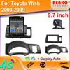 9.7" Vertical Style Tesla Screen Android Car Radio For Toyota Wish 2003-2009 GPS Navigation Multimedia Player Carplay 2din